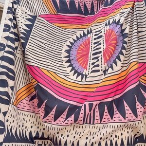 Urban Outfitters Multicolor Geometric duvet cover